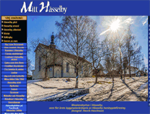 Tablet Screenshot of hesselby.com